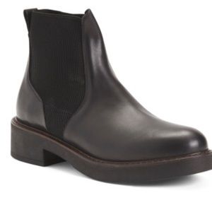 Emanuele Crasto black leather Chelsea boot NWOT